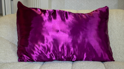 Silky Satin Pillowcase: Puple