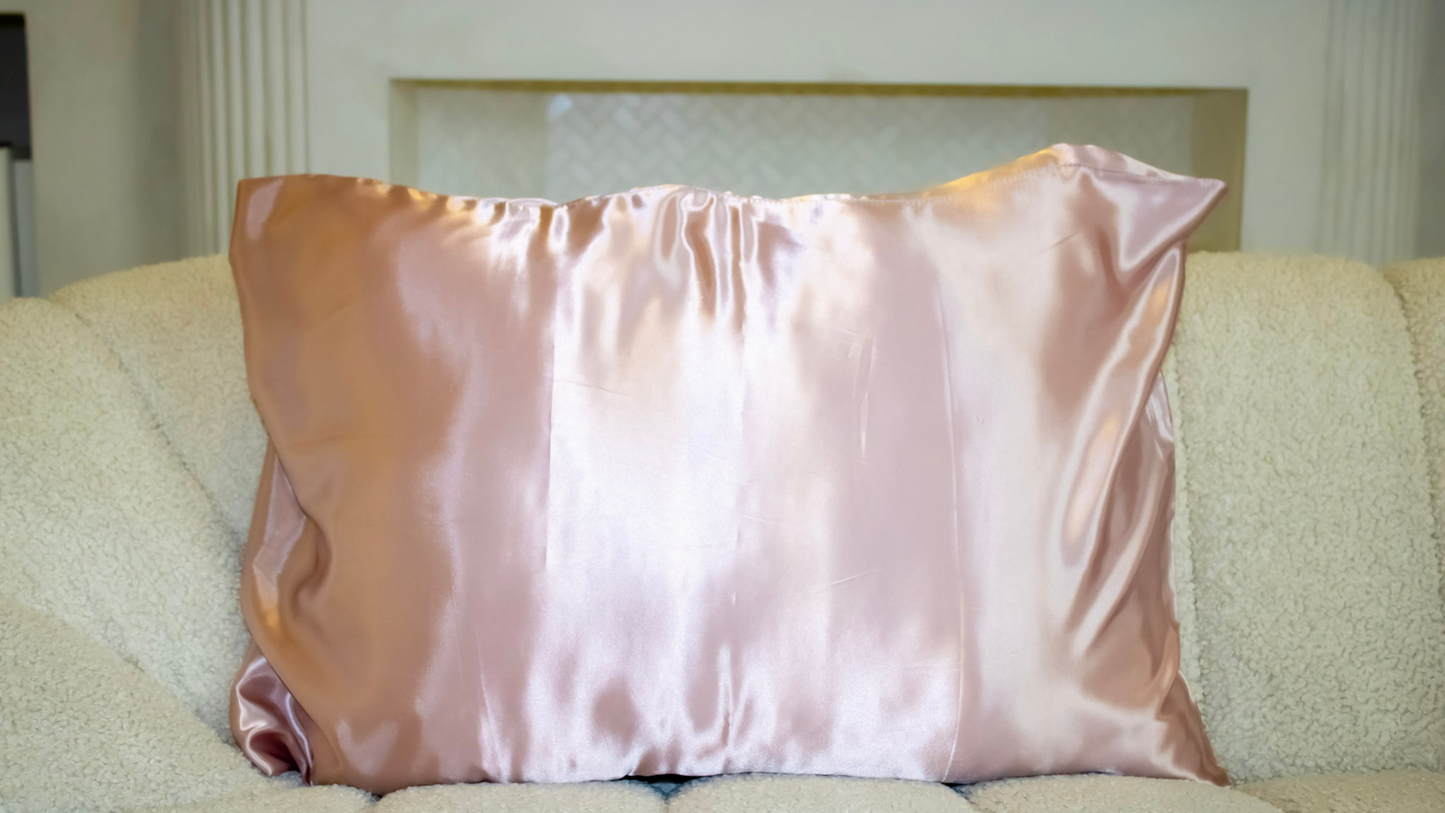 Silky Satin Pillowcase: Blushies