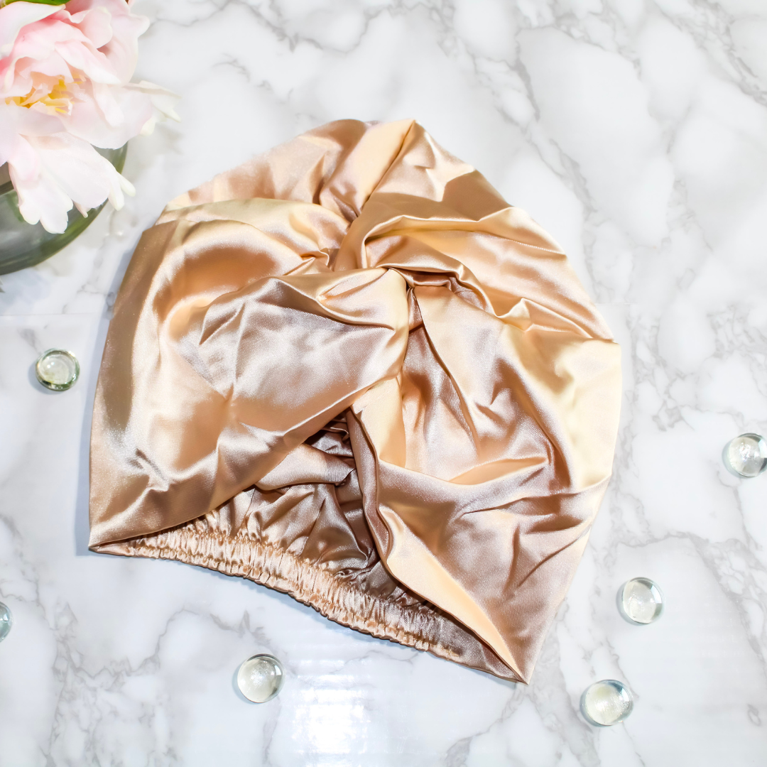 Satin Turban with Knot | Cara