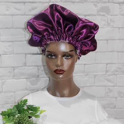 Satin Hair Bonnet - Brea – Rayne Hair Essentials